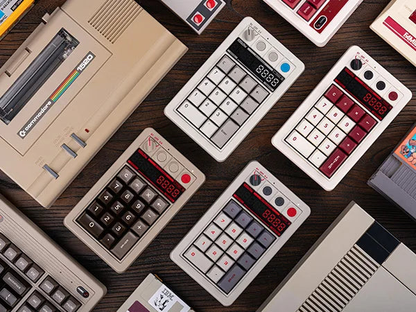 8BitDo Retro 18 Mechanical Numpad,Calculator Mode 18 Keys