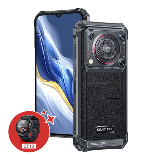 Oukitel WP36 Rugged Smartphone 10600mAh 6.52" HD+ Cell phone 16GB