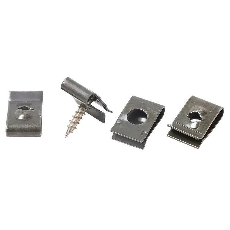 Self Tapping Screws Metal Fastener Clip for Car Motorcycle U-Type Clip