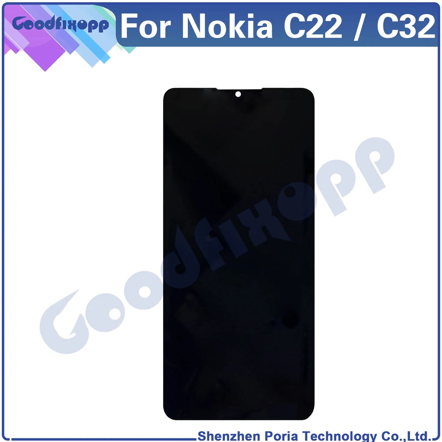 For Nokia C22 C32 LCD Display Touch Screen Digitizer Assembly Repair