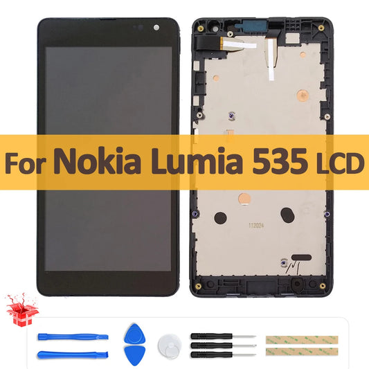 5.0" LCD Display For Nokia Lumia 535 LCD N535 RM-1090 Version 2S 2C