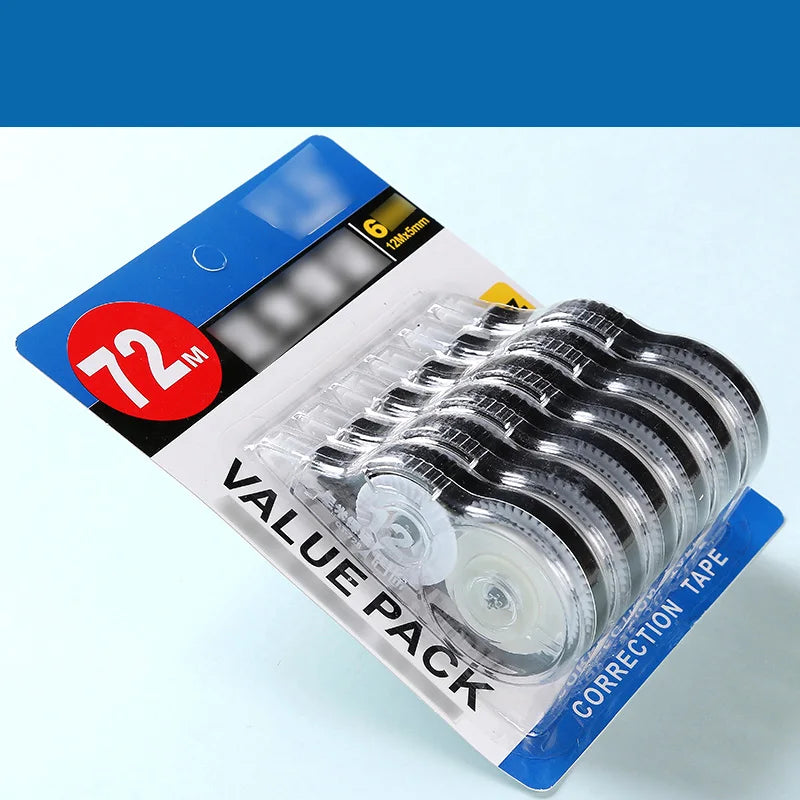 6*12m Large Capacity Ribbon Correction Express Privacy Protection Belt