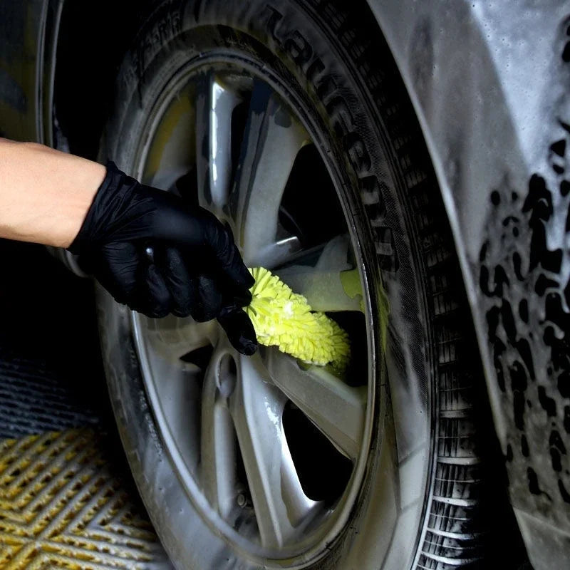 1pcs Effortlessly Clean Your Car Wheels with this Tire Rim Cleaning