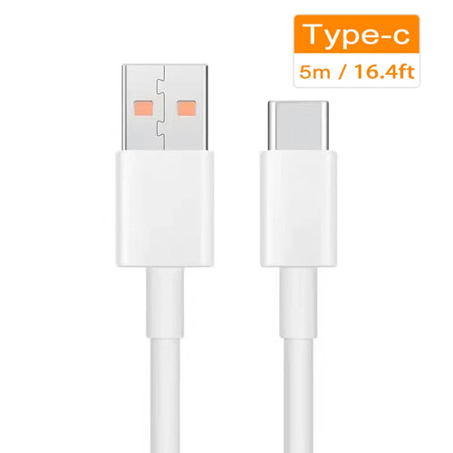 5m/8m/10m Extra Long USB Type C Charging Cable Fast Charging Cable