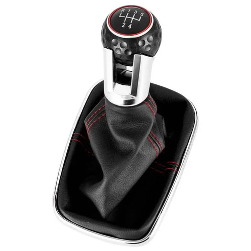 New Car 5/6 Speed 12mm Gear Shift Knob Lever Shifter Gaiter Boot for