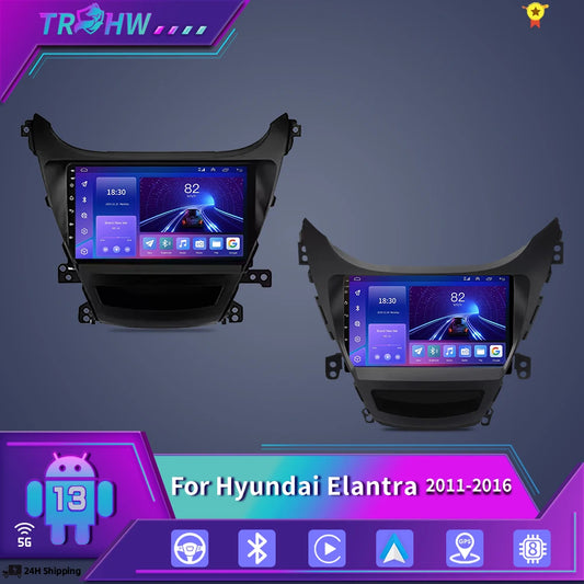 For Hyundai Elantra Avante I35 2011-2016 Car Multimedia Player 2din
