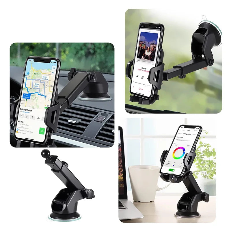 Universal Car Phone Holder Mount Sucker Dashboard Windshield Air Vent