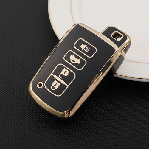 4 Buttons TPU Remote Car Key Case for Toyota Prius Plus Auris Avalon