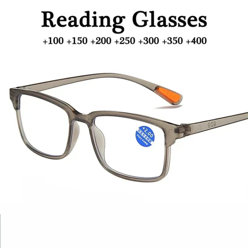 Men Reading Glasses Anti Blue Light Presbyopic Glasses Women Classic
