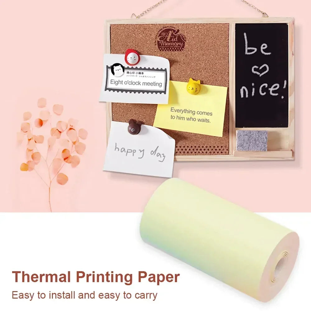Thermal Paper MINI Printing Self-adhesive Label Sticker For Mini