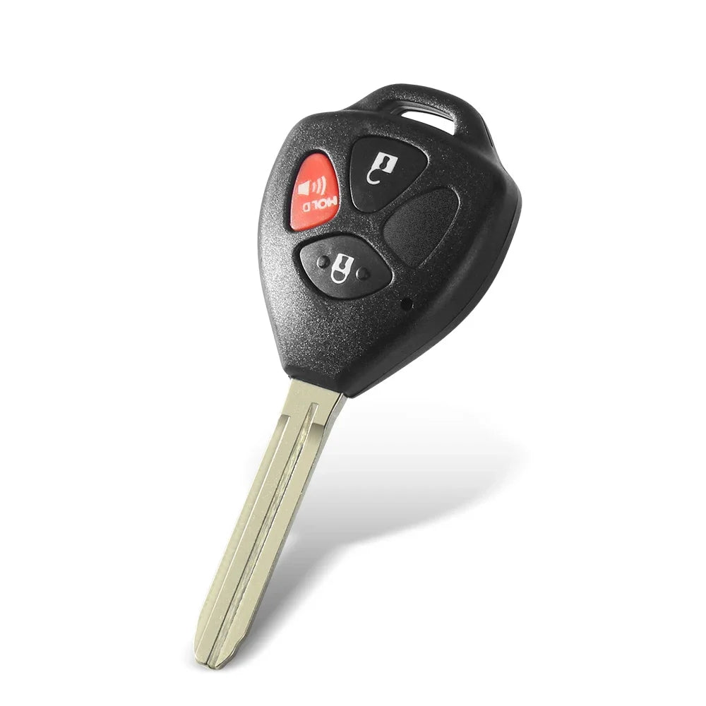 KEYYOU MOZB41TG 3 Buttons Remote Key For Toyota Scion Yaris 2005 2006