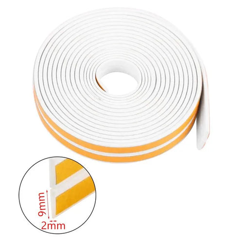 Rubber Foam Window Door Seal  Self Adhesive Windproof Tape Door Joint