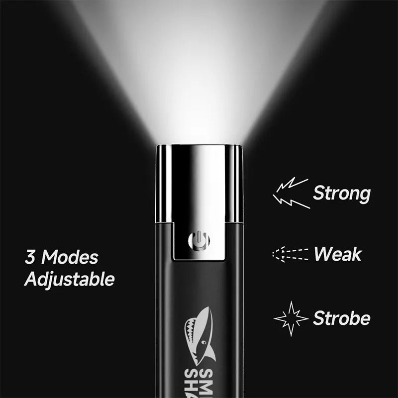 Super Bright LED Flashlight USB Rechargeable 18650Battery Led Torch