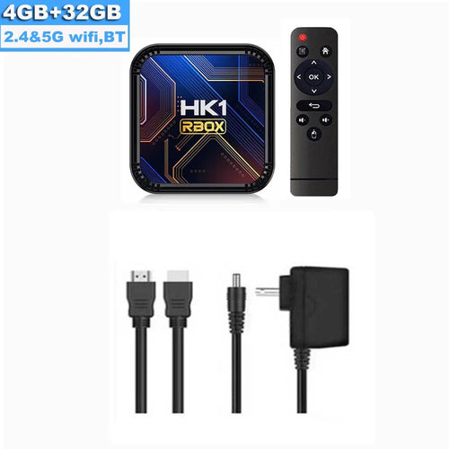 HK1 RBOX K8S Android 13 TV BOX Rockchip RK3528 2.4G 5G WIFI BT 4.0 8K