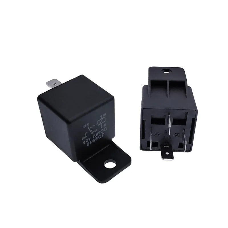 JD2912 4Pin 5Pin 40A DC 12V 24V 36V 48V 72V Auto Car Relay with
