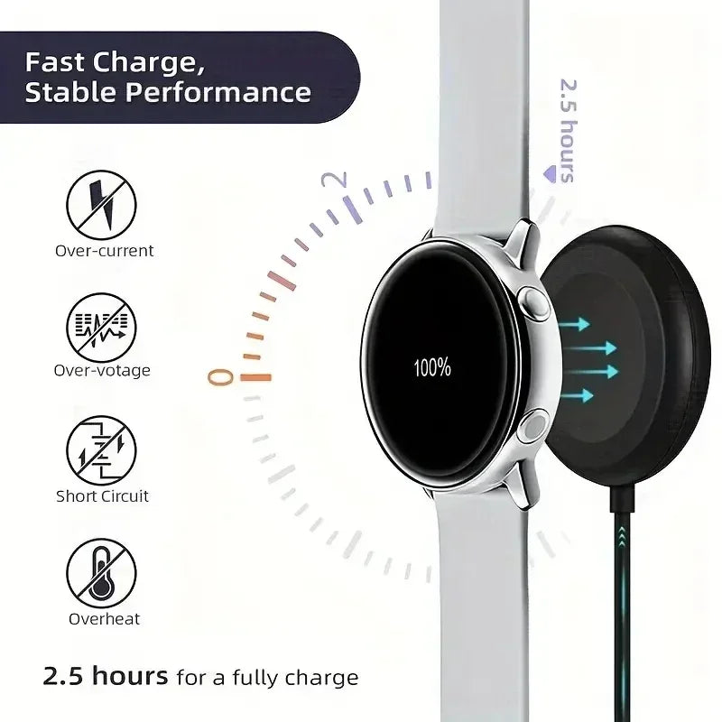 Magnetic Watch Wireless Charger For Samsung Galaxy Watch