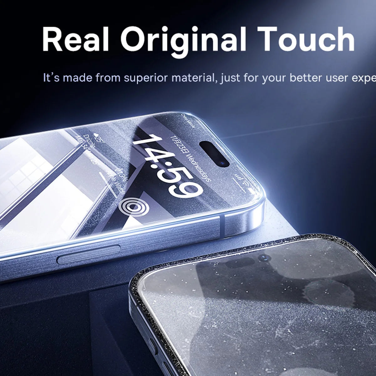 Baseus Tempered Glass for iPhone 16 Pro Max Plus Screen Protector for