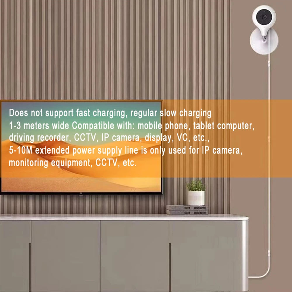 5m/8m/10m Extra Long USB Type C Charging Cable Fast Charging Cable