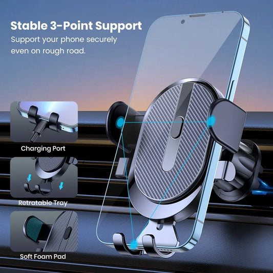Car Phone Holder Mount Air Vent Clip Universal Mount Mobile Cell Stand