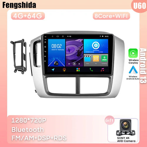 Car Video Player For Honda Pilot 1 2005 - 2008 WIFI Android Auto Car