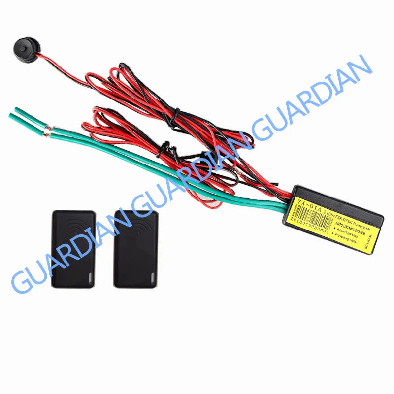 2.4GHz RFID Immobilizer Wireless Engine Automatic Lock Car Alarm