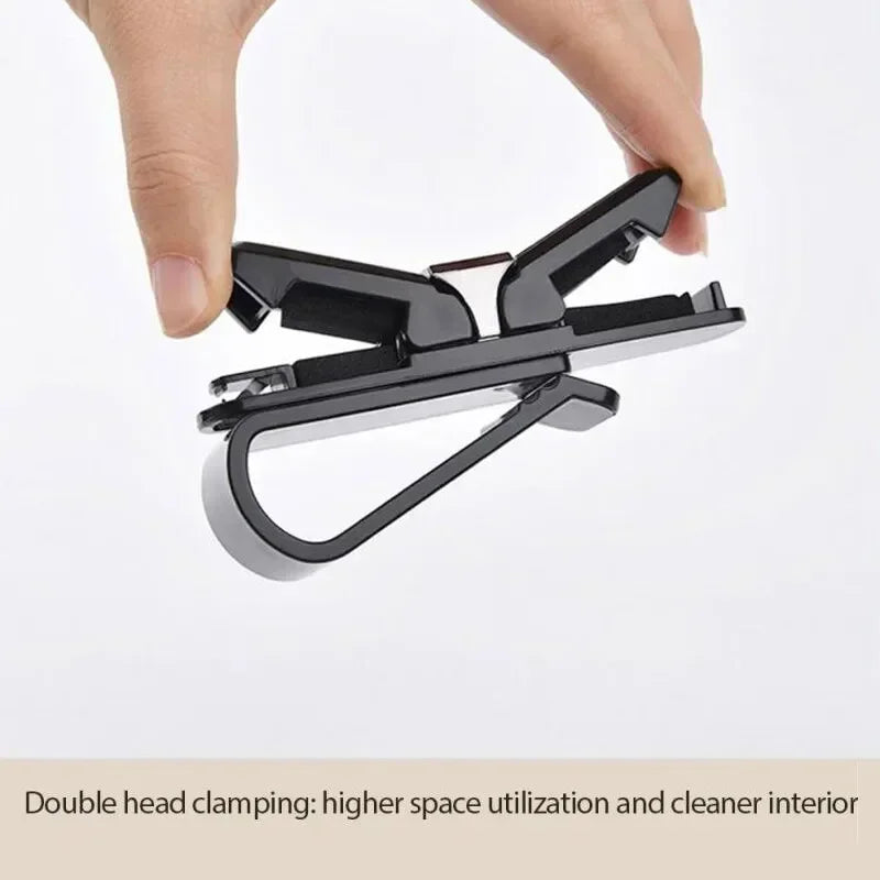 Car Sunglasses Frame Carbon Fiber Bills Glasses Clip Multi Function In