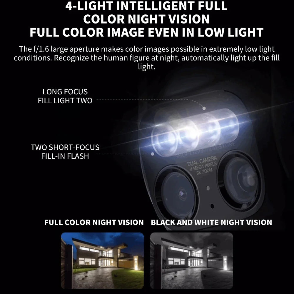 NEW Xiaomi Outdoor Camera CW700S 2.5K CCTV Full-Color Night Vision