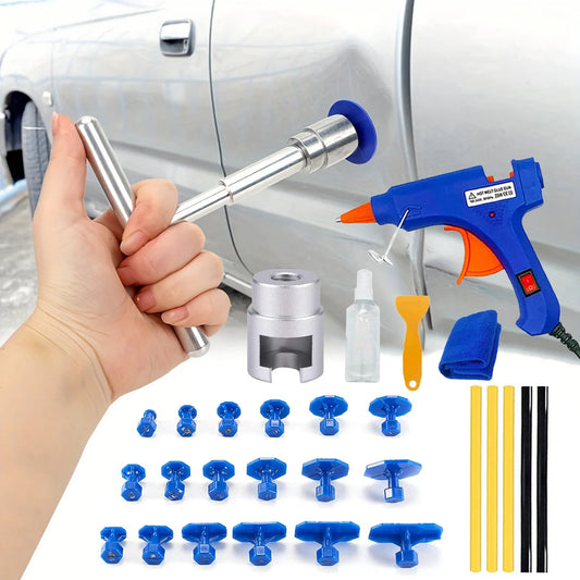 T-bar Puller Car Paintless Dent Repair Tools Auto Body Part Mechanical