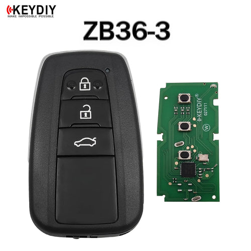 KEYDIY KD ZB35-3/4 ZB36-2/3/4 Smart Key ZB Series Multiple Remotes for