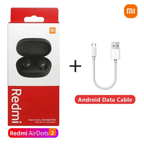 New Xiaomi Redmi Airdots 2 Wireless Bluetooth Headset with Mic Earbuds