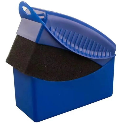 2Piece Car Tires Waxing Polishing Cleaning Wipe Washing Tire Tyre