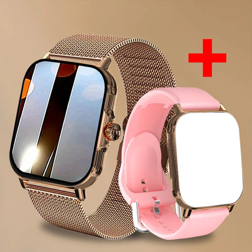 LAXASFIT 2024 New Smart Watch For Men Women Gift Full Touch Screen