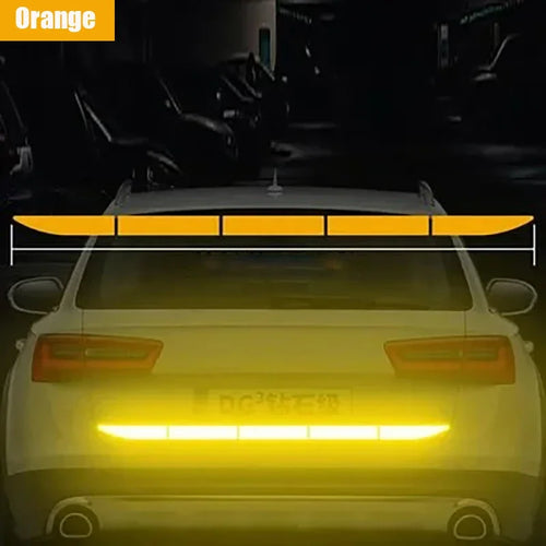 90cm Car Sticker Reflective Warning Safety Tape Anti Collision Warning