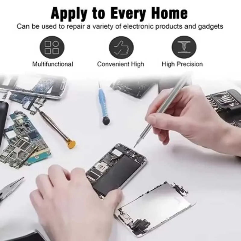 Magnetic Precision Screwdriver Set, 25 In 1 With 24 Piece Mini Pocket