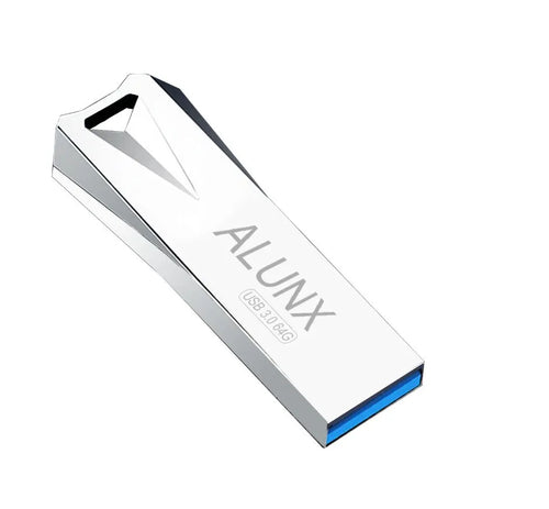 ALUNX USB 3.0 Pendrive 64Gb Memory Stick 32Gb 4Gb Metal Usb Flash