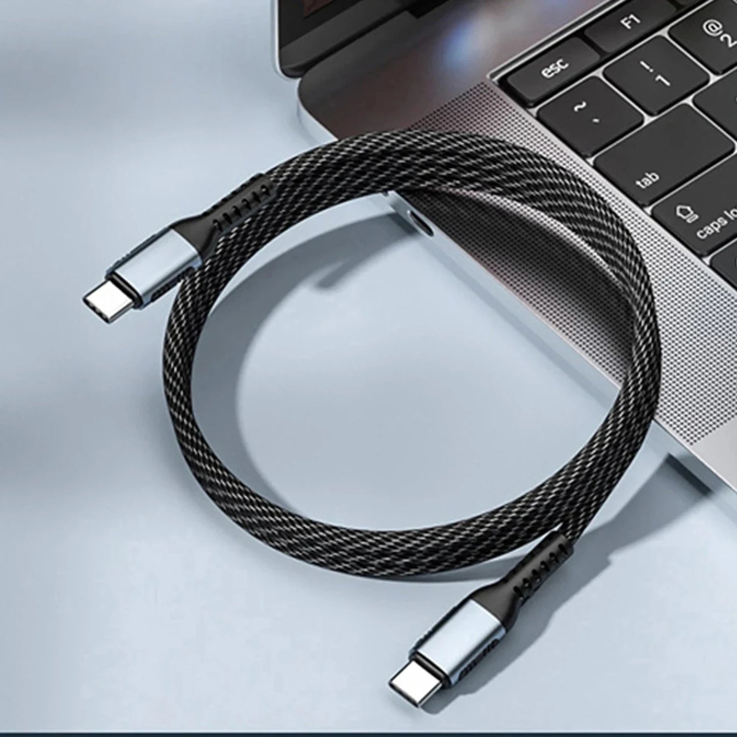 PD 240W Ultra Fast Charging Cable for Macbook Pro 100W 5A USB Type C