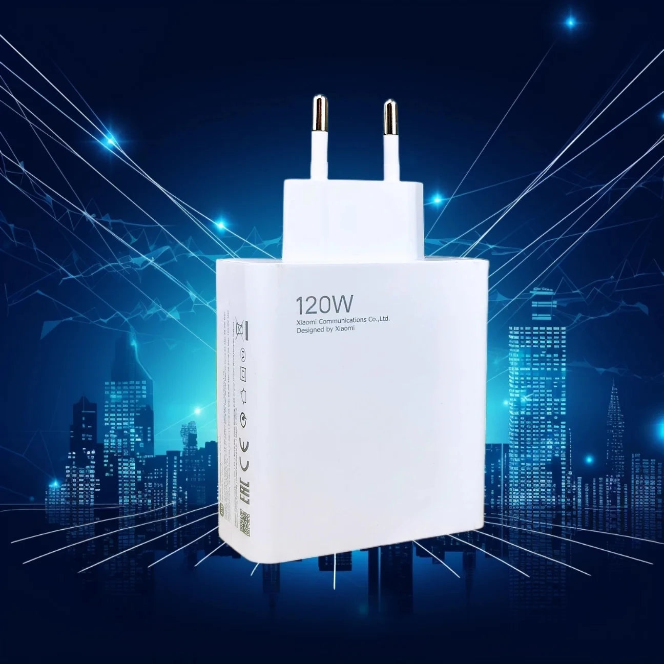 Xiaomi Original Charger Turbo Fast Charge 120W EU Hypercharge Gan