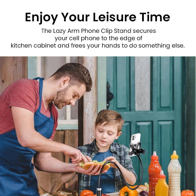 Universal Mobile Phone Stand Adjustable Lazy Stand Rotatable Bedside