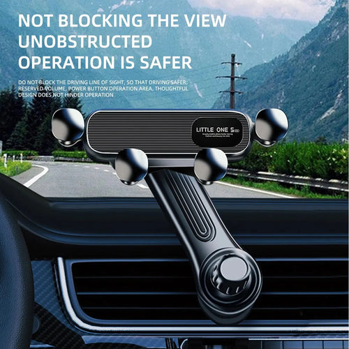 Newest Gravity Car Phone Holder Air Vent Clip Navigation Stand