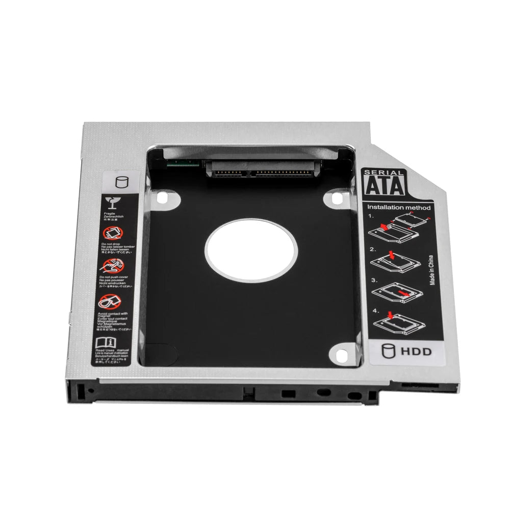 UnionSine 9.0 9.5 12.7mm HDD Caddy SATA 3.0 for 2.5'' SSD Case Hard