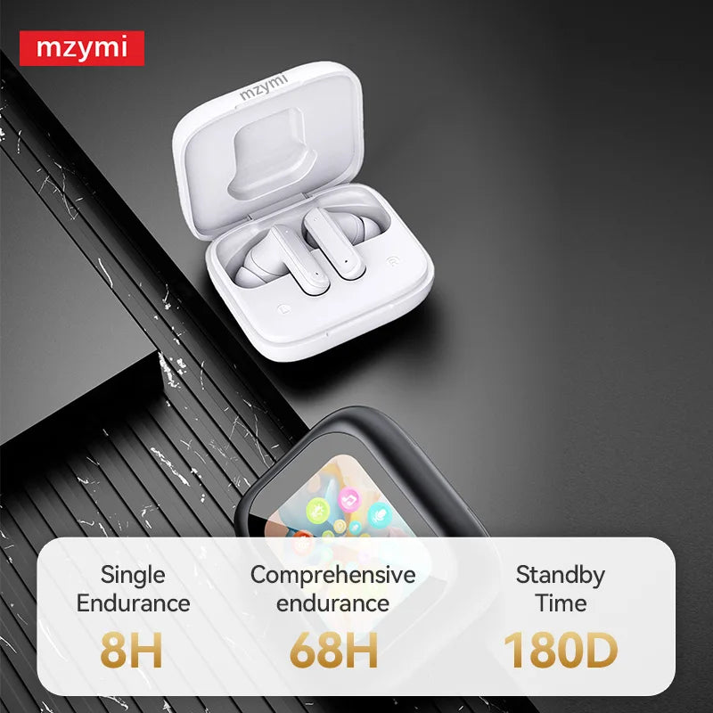 mzyni E18 Pro ANC Wireless Earbuds With Translate Bluetooth5.4 Full In