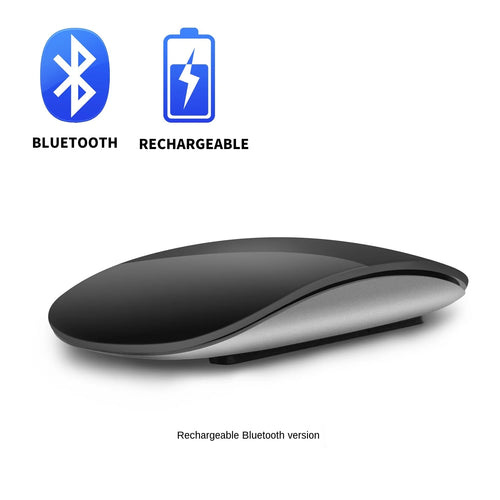 Bluetooth Wireless Mouse Silent Rechargeable Laser Computer Mouse Slim