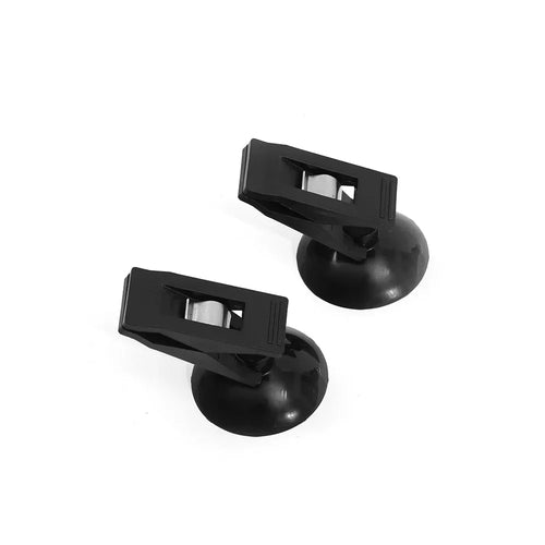 2pcs Car Interior Window Clip Mount  Suction Cup Clip Round Suction