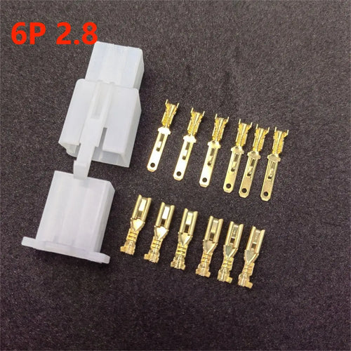 2.8mm 1P 2P 3P 4P 6P 9P Automotive Quick connection Electrical Wire