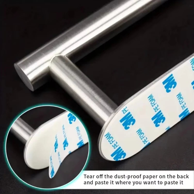 1pc Stainless Steel Baseball Cap Hanger - Wall Mounted Hat Organizer