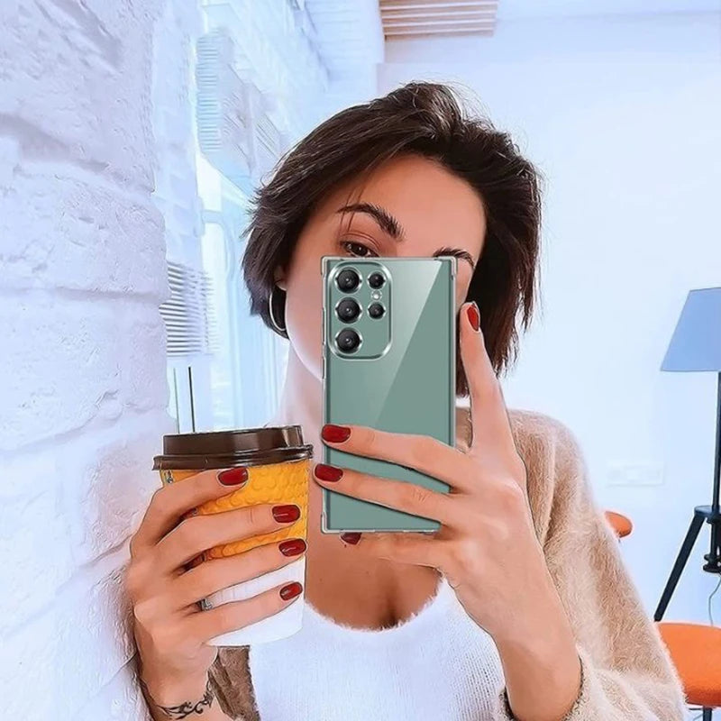 Clear Case For Samsung Galaxy S25 S24 S23 S22 S21 Plus Ultra