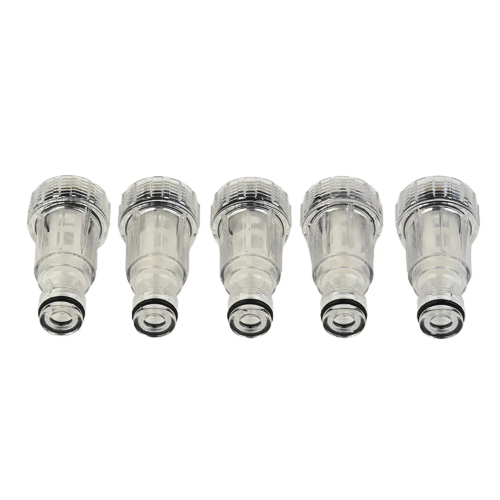 5pcs 175PSI High Pressure Washer Water Filter Automobile Washing