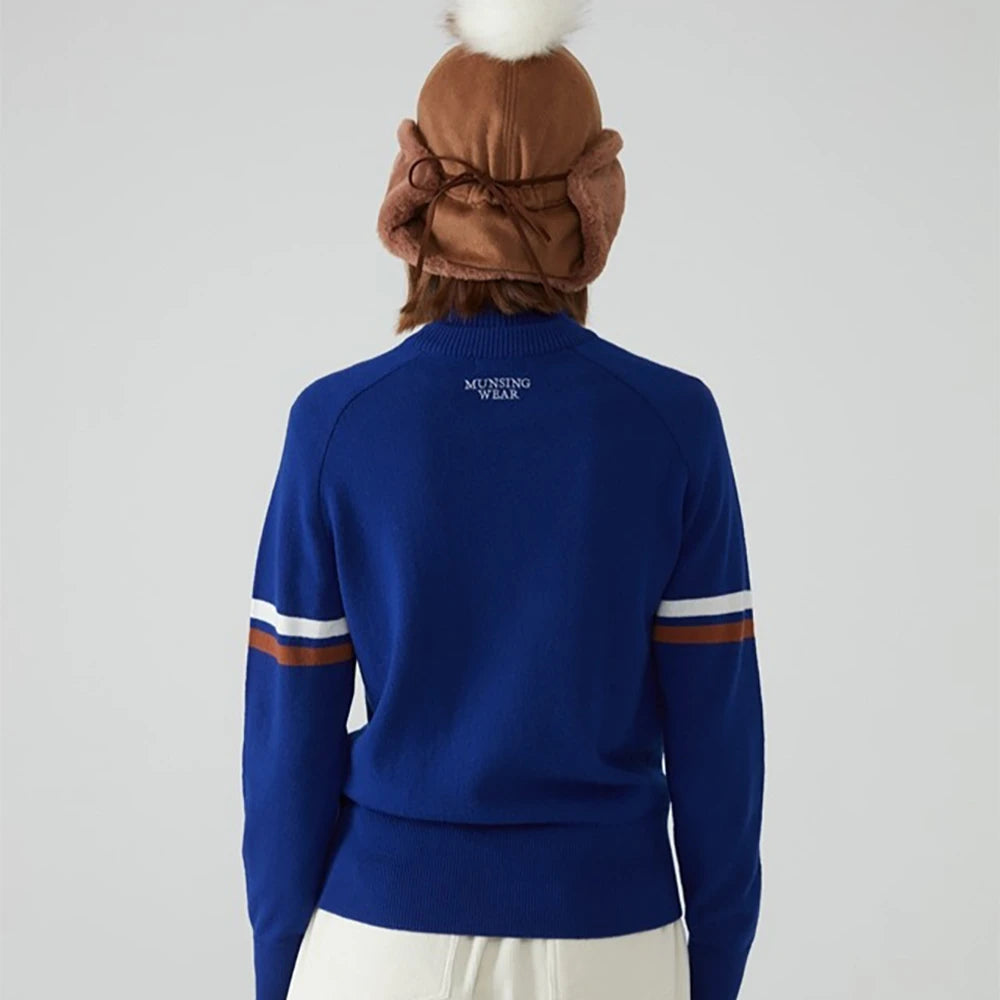 MUNSINGWEAR High-end Fashion Design Women's Knitted Sweater