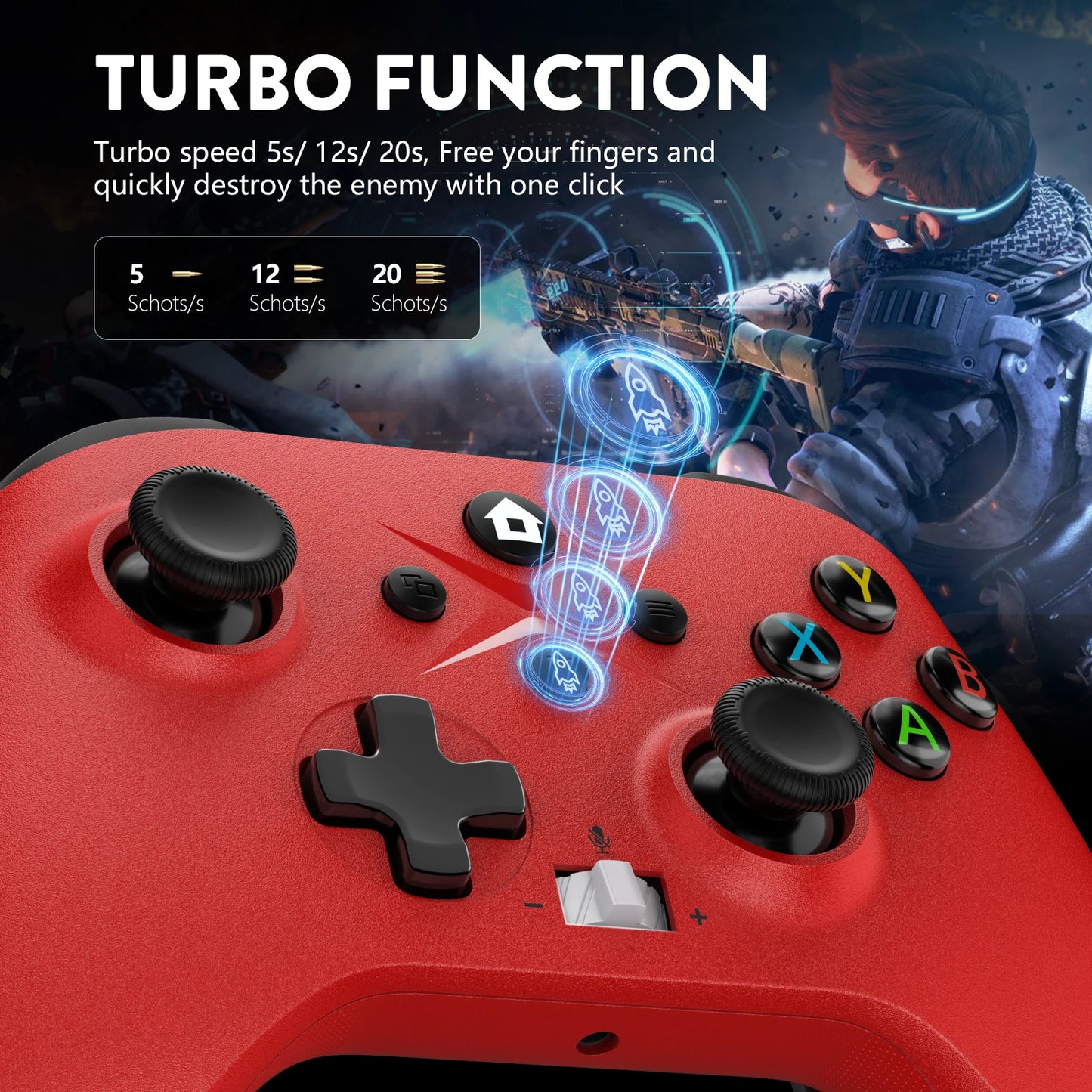 2.4g Wireless Controller For Xbox One/S/X/Series X/S Pc Gamepad