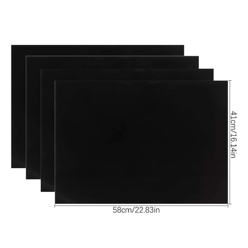 Oven Liners for Bottom of Electric Gas Oven Reusable Non-Stick Teflon